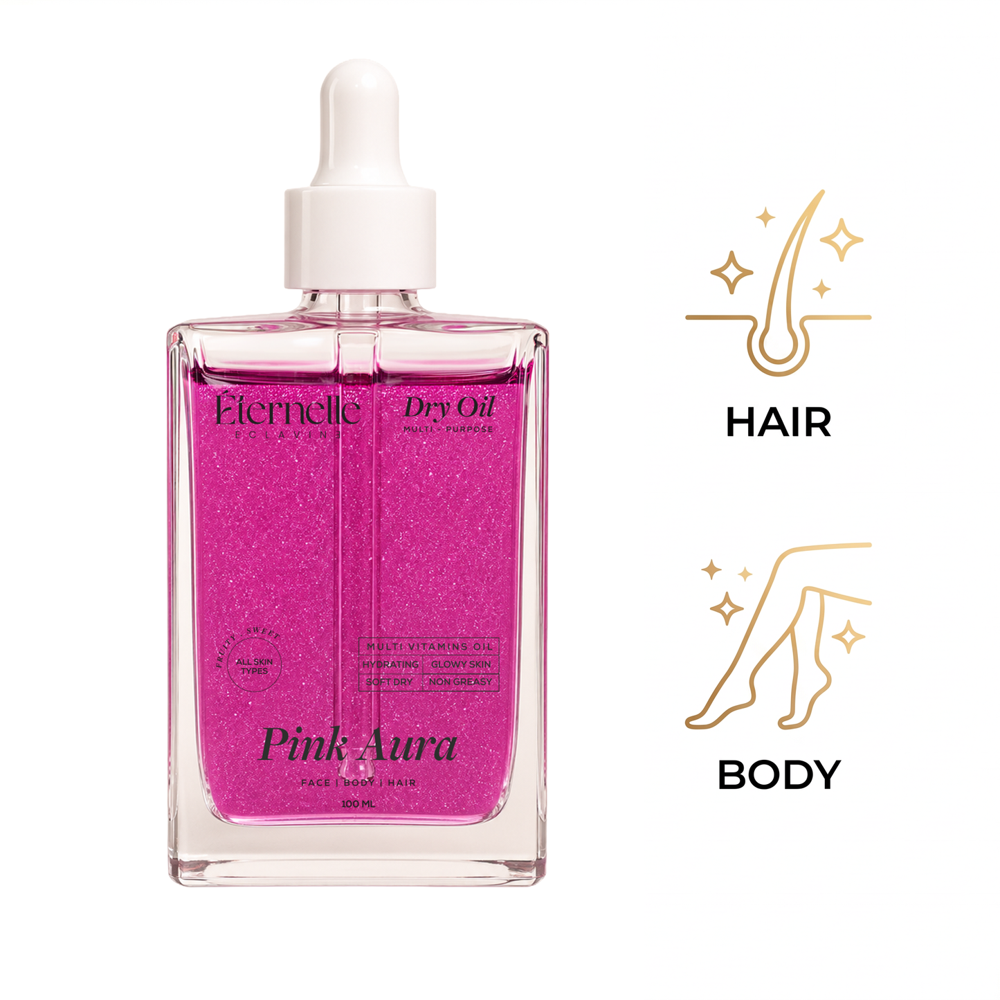 DRY OIL - Pink Aura