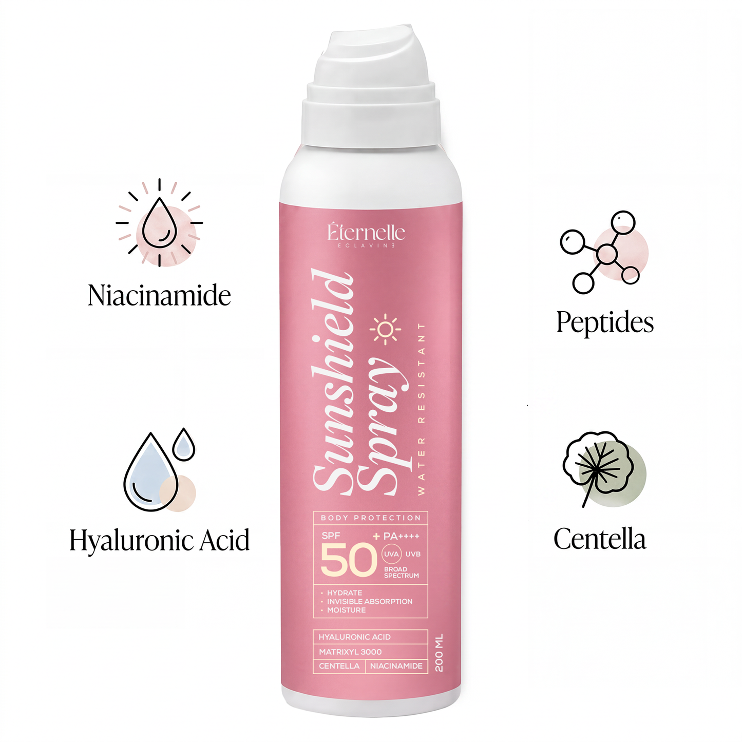 Sunshield spray SPF 50+