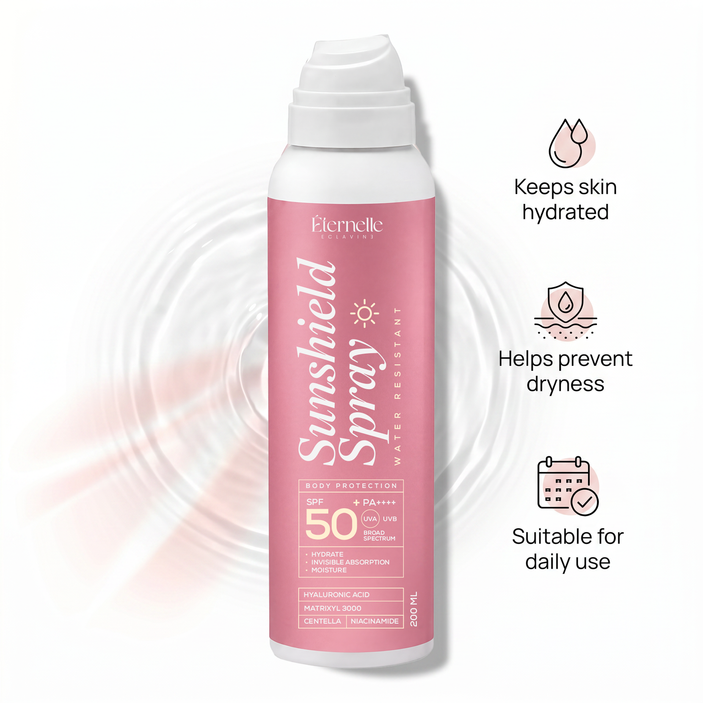 Sunshield spray SPF 50+