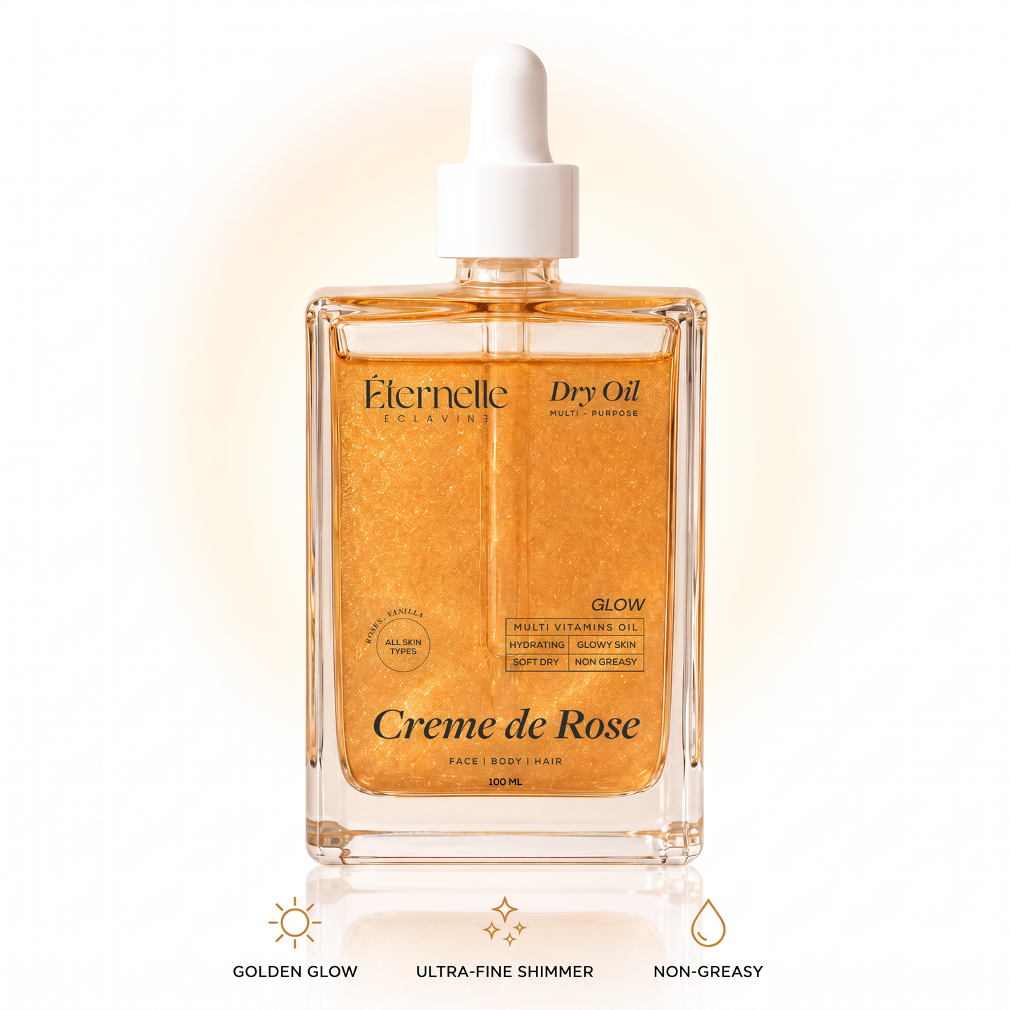 DRY OIL - Crème de Rose Glow