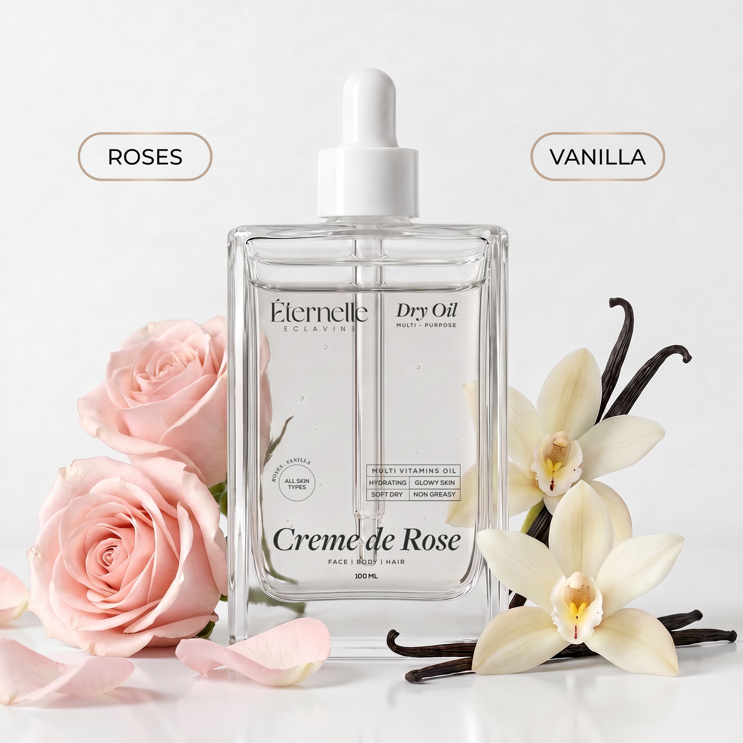 DRY OIL - Crème de Rose